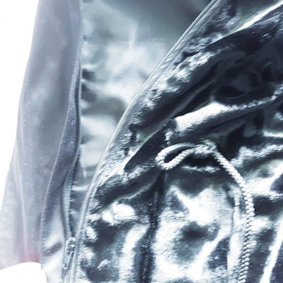 VERA WANG Laura Hooded Waxed Long Anorak Sz XS - Picture 9 of 16